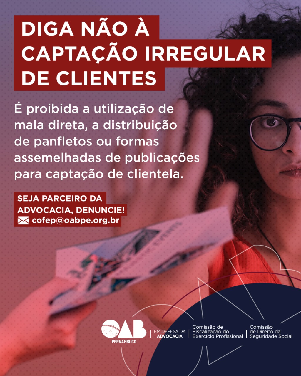 OAB-PE inicia campanha contra captação irregular de clientes