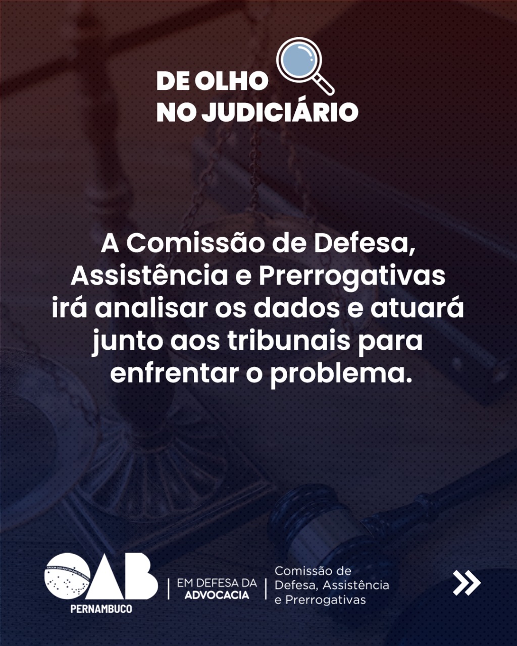 OAB-PE abre canal on-line para receber informações sobre atendimento no Judiciário