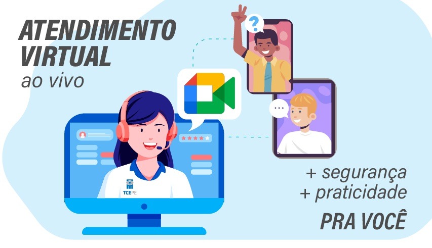 TCE disponibiliza acesso a salas de atendimento virtual