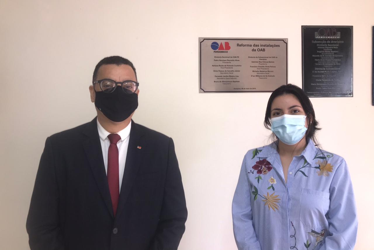 OAB Araripina recebe Posto do INSS