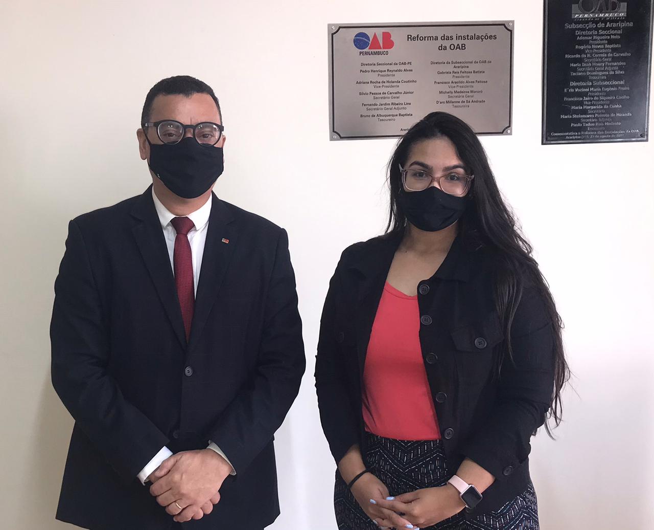 OAB Araripina recebe Posto do INSS