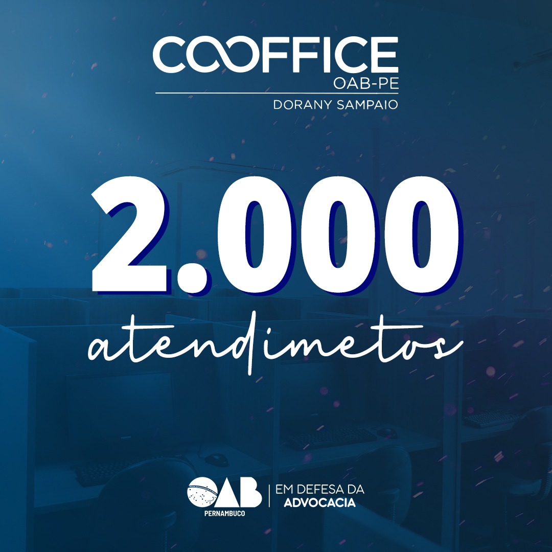 Cooffice atinge marca de 2 mil atendimentos durante a pandemia