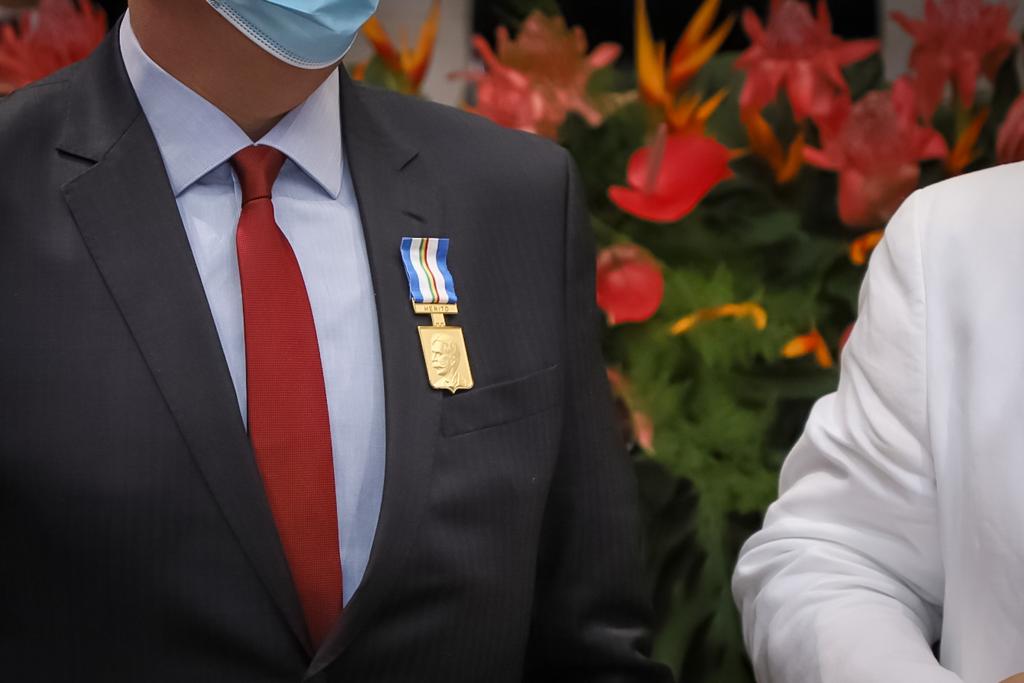 Presidente é homenageado com Medalha Joaquim Nabuco