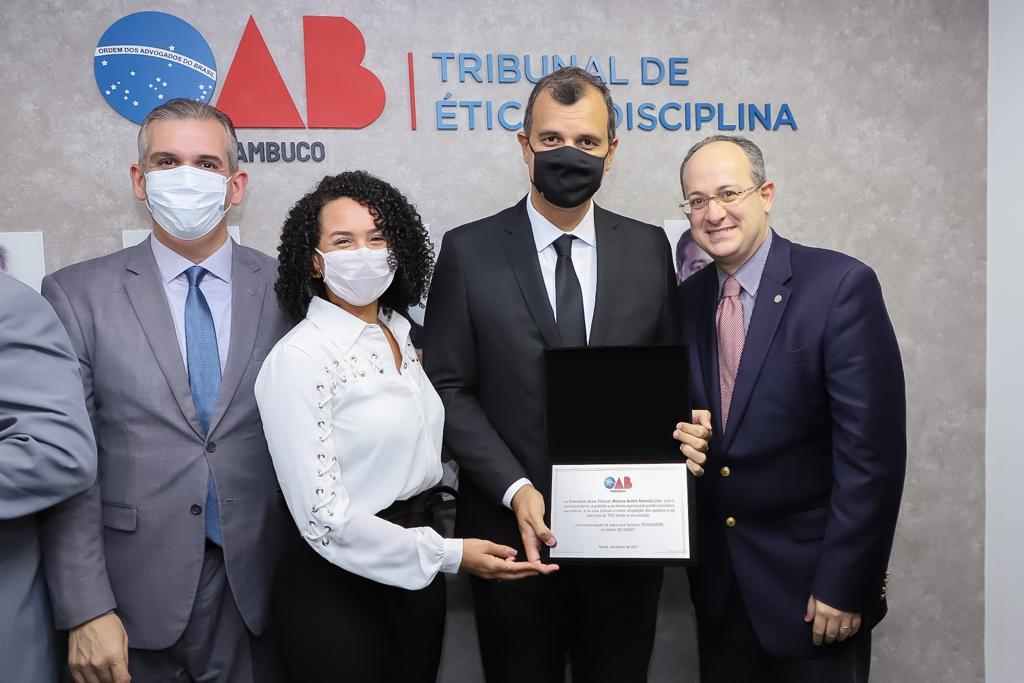 Galeria de ex-presidentes do Tribunal de Ética e Disciplina é inaugurada na sede OAB-PE