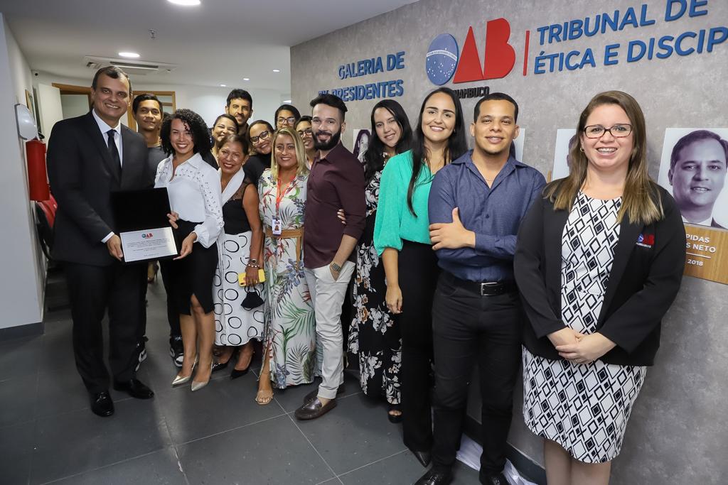 Galeria de ex-presidentes do Tribunal de Ética e Disciplina é inaugurada na sede OAB-PE