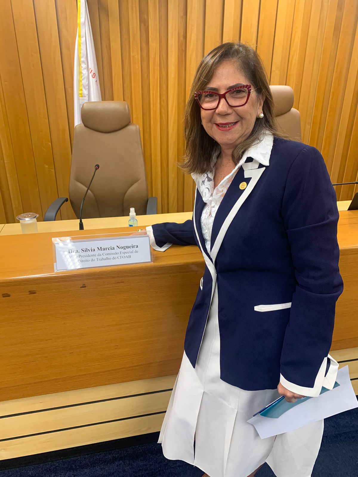 Sílvia Nogueira representa OAB Nacional em Workshop sobre futuro da Justiça do Trabalho