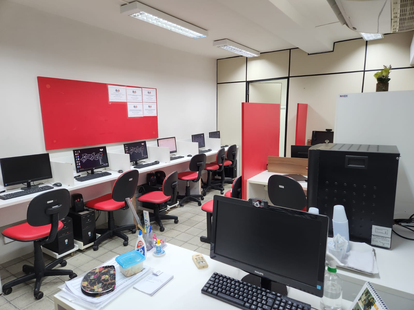 Sala da OAB-PE no TRT6 pronta para receber a advocacia