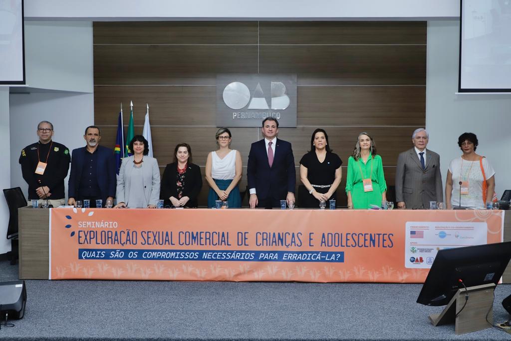 OAB-PE debate exploração sexual de crianças e adolescentes