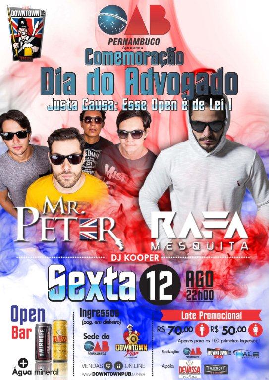 Justa Causa: OAB-PE promove festa para comemorar o Mês da Advocacia