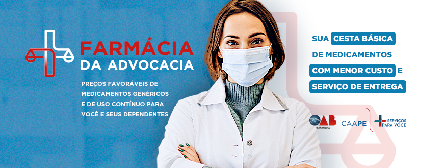 Farm&aacute;cia da Advocacia ter&aacute; atendimento pelo celular, WhatsApp e delivery