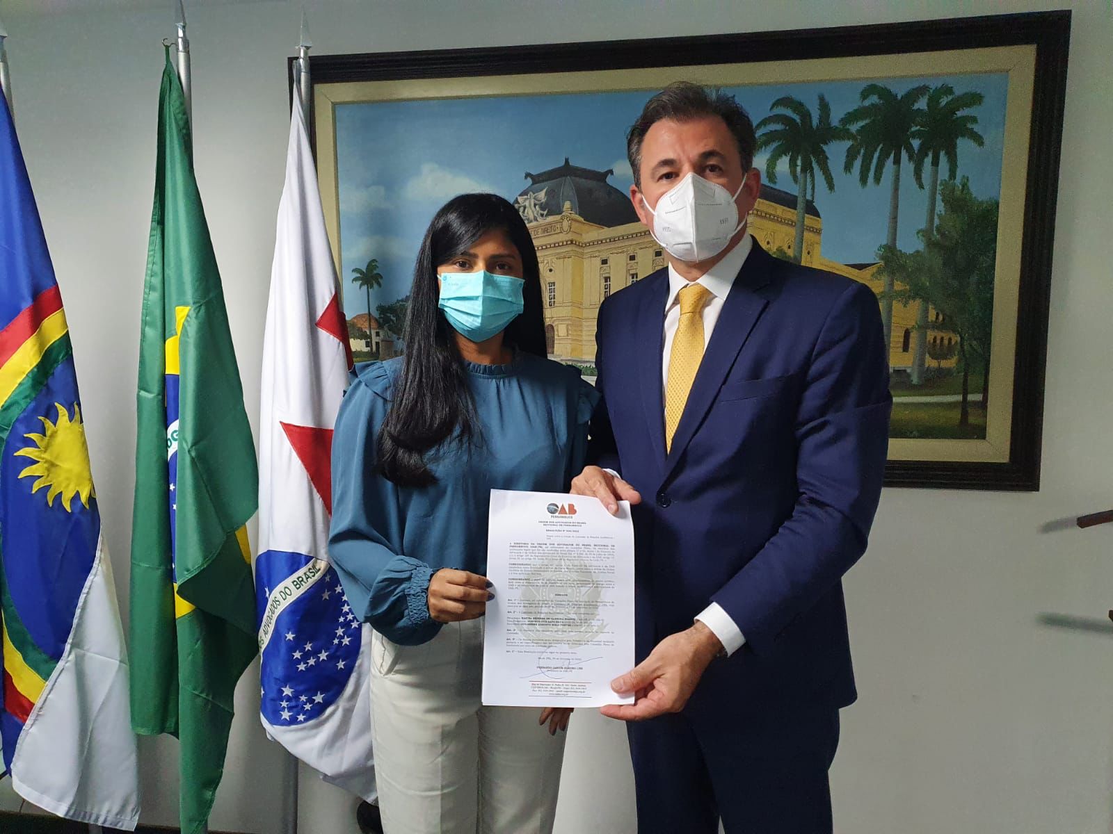 Fernando Ribeiro Lins empossa novas Comissões na OAB-PE
