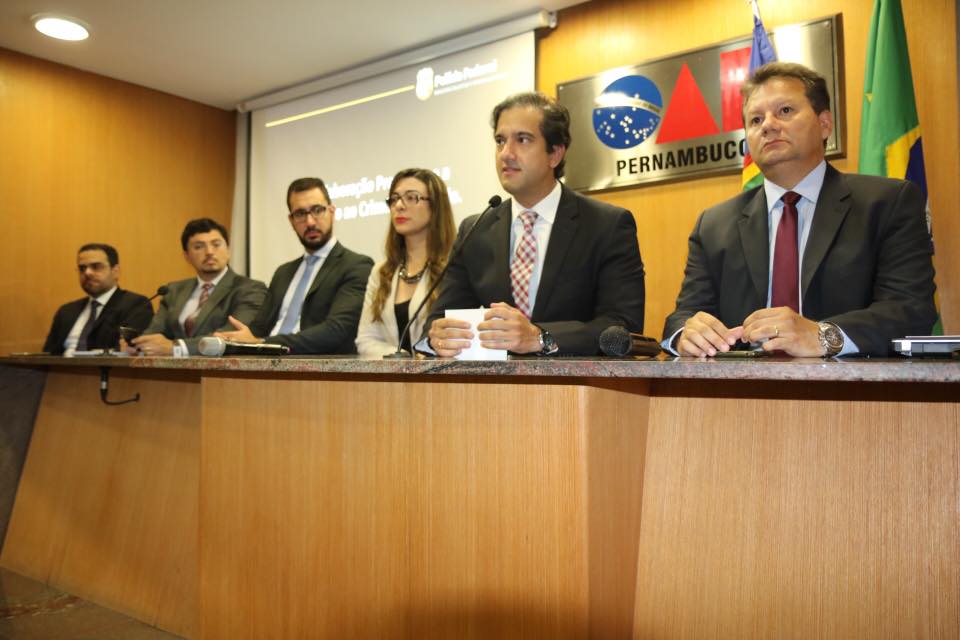 Delação premiada é tema de ciclo de palestras na OAB-PE