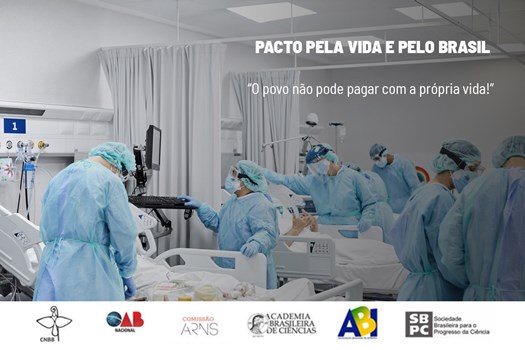 OAB e entidades do Pacto pela Vida e pelo Brasil divulgam manifesto e cobram rapidez na vacina&ccedil;&atilde;o da popula&ccedil;&atilde;o
