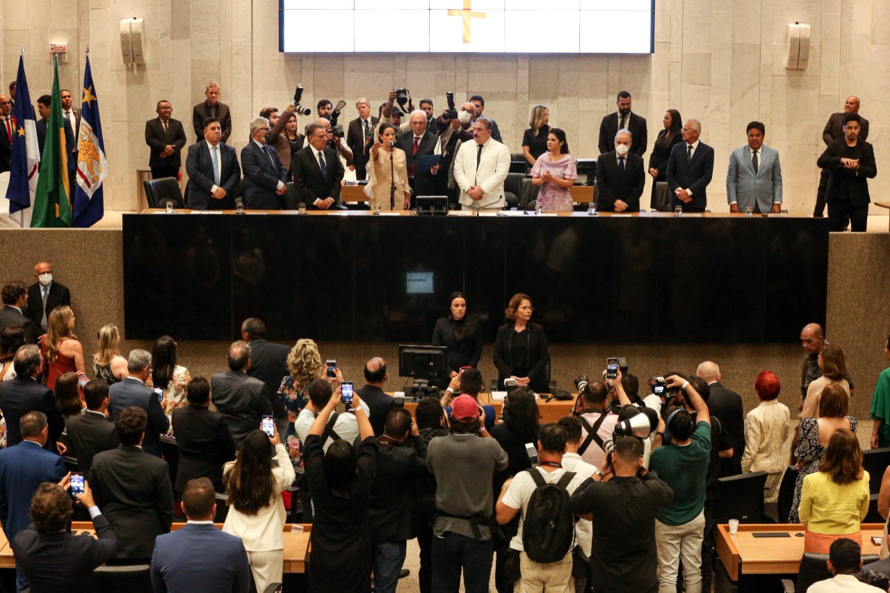 Raquel Lyra empossada governadora do Estado; OAB-PE participa da solenidade