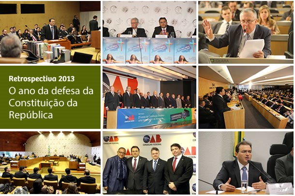 Retrospectiva 2013: O ano da defesa da Constitui&ccedil;&atilde;o da Rep&uacute;blica