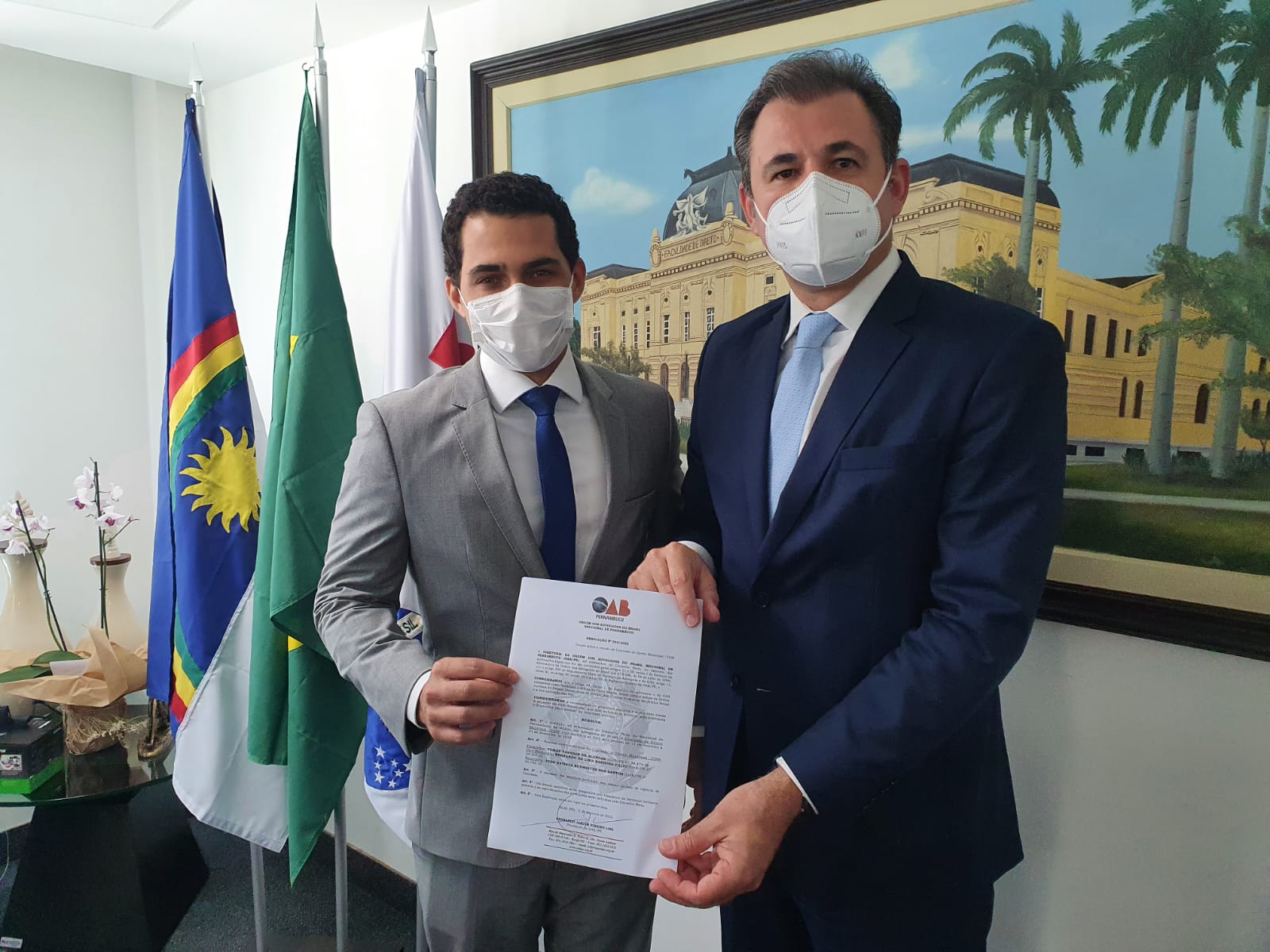 Fernando Ribeiro Lins dá posse a mais comissões na OAB-PE